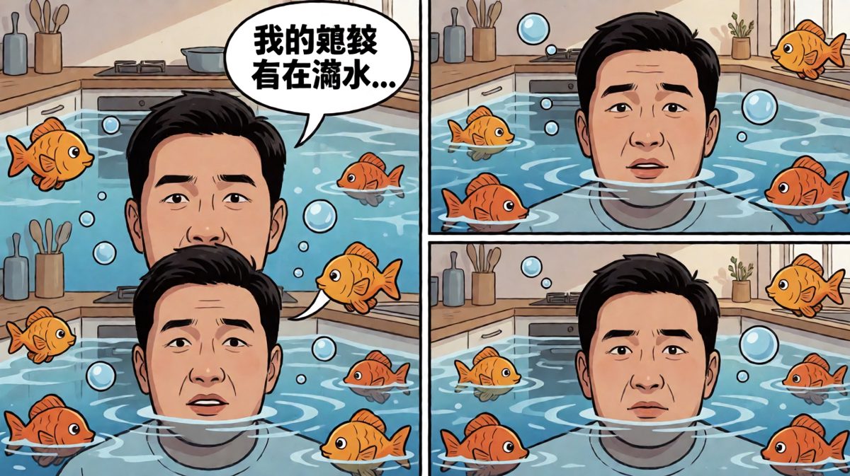 第三格：家里变泳池，人财两空