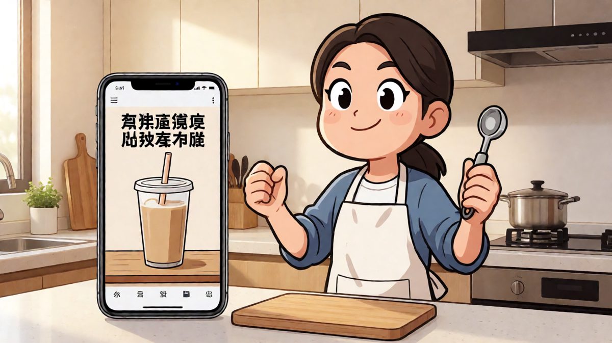 雄心勃勃开启自制奶茶计划