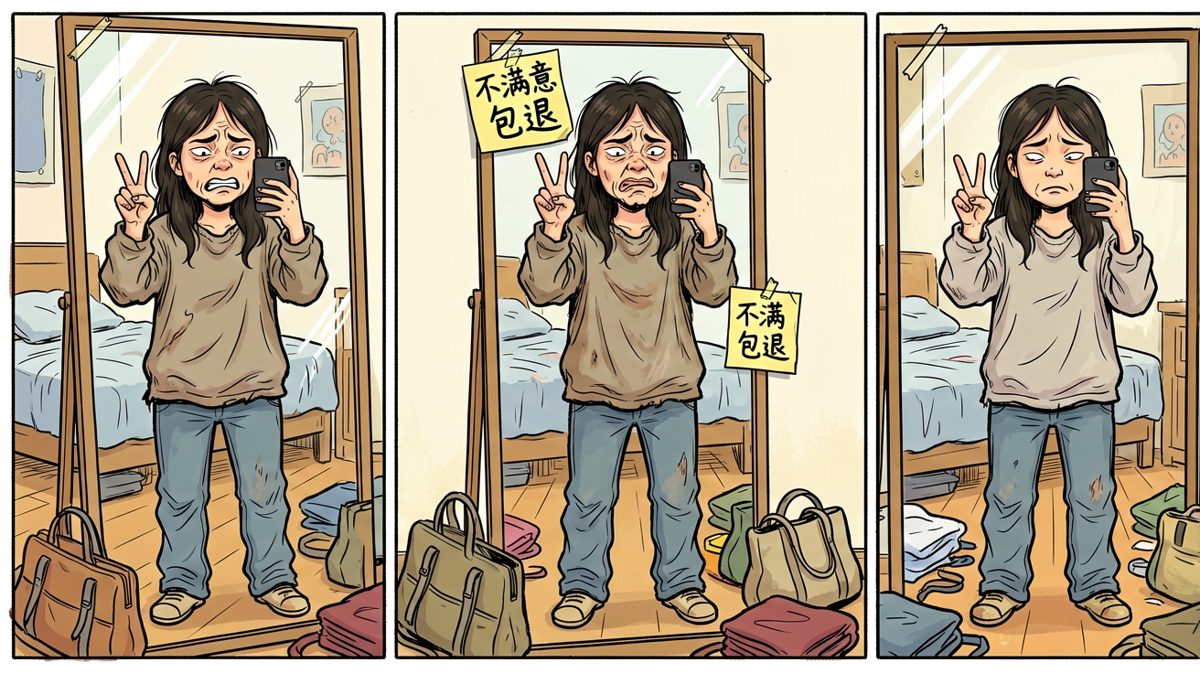 硬着头皮上身，买家秀惨不忍睹