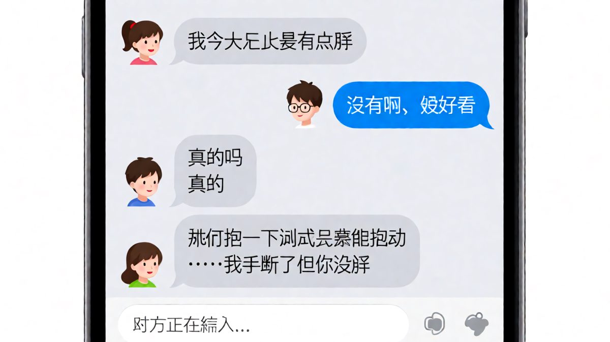 女生问胖不胖，结果让男生当场测量，搞笑反转
