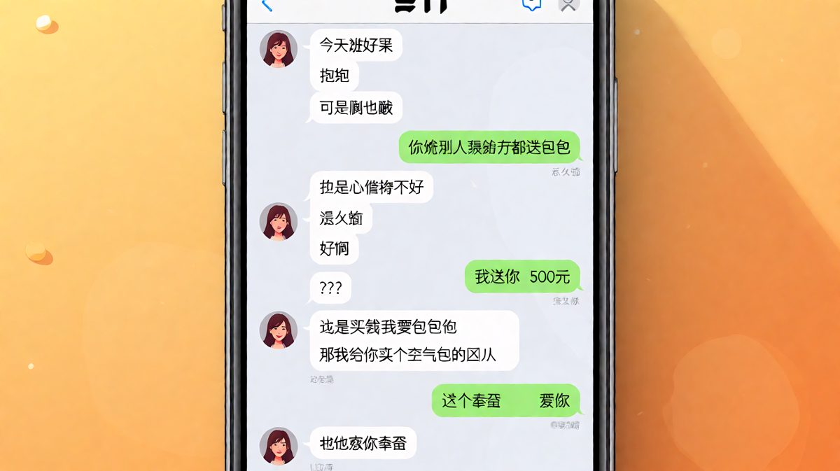 女友索要包包男友机智转红包反被'嫌弃'的甜蜜反转