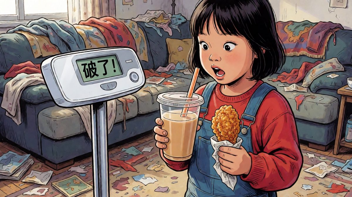 减肥？不存在的，奶茶先干了