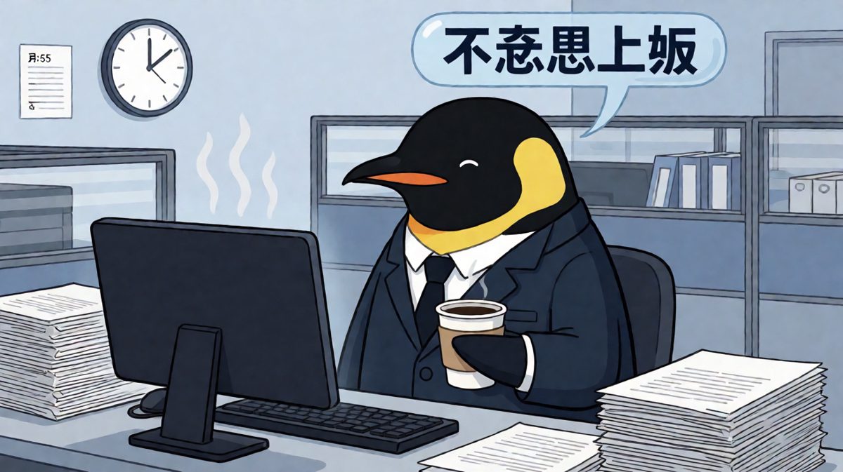周一早上的我，灵魂还在床上