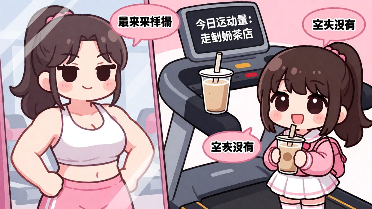 健身房最大的运动是拍照发朋友圈