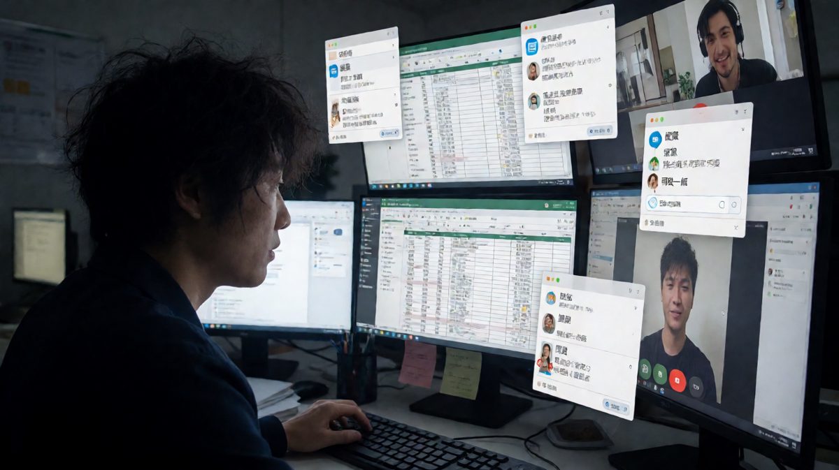 电脑比我还要忙，但它不会崩溃