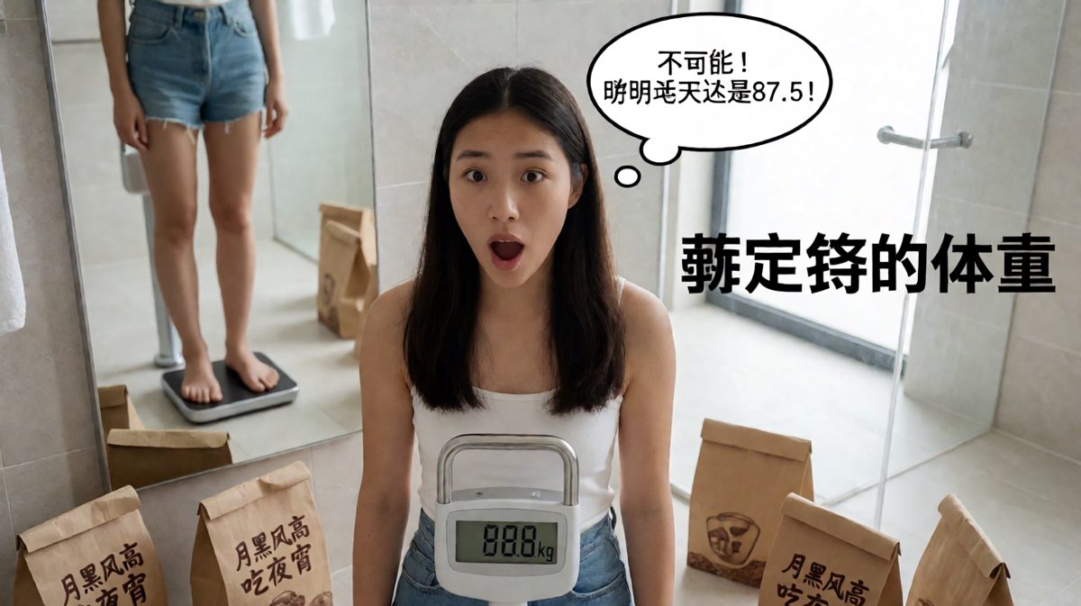 体重秤一定是坏了，我信了