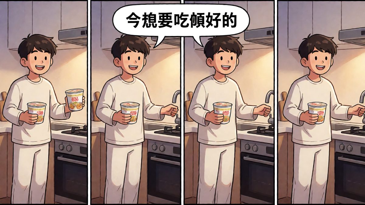 自信满满的开煮时刻