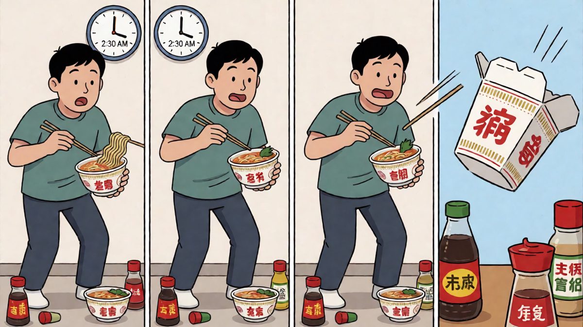 摔得狼狈极了