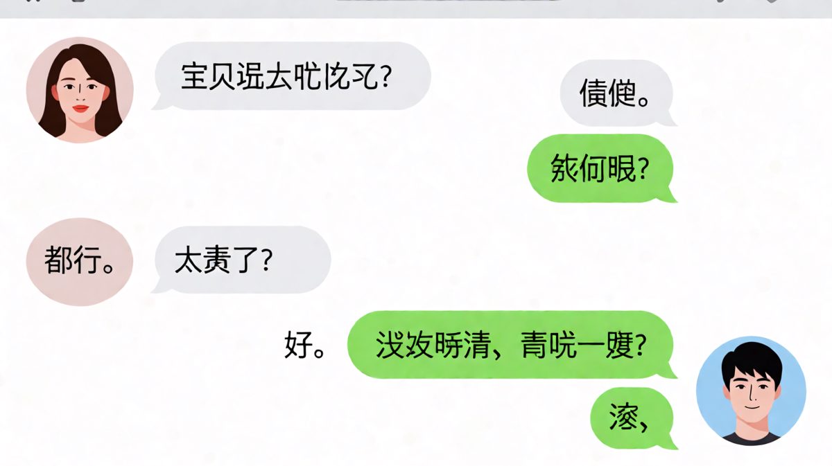 点菜三连随便，最后被拉黑的经典翻车现场。