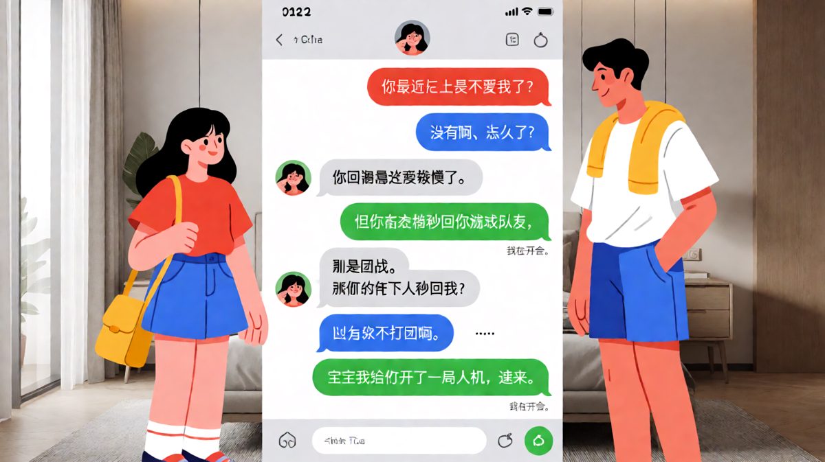 游戏比对象重要？直男的逻辑你永远猜不到。
