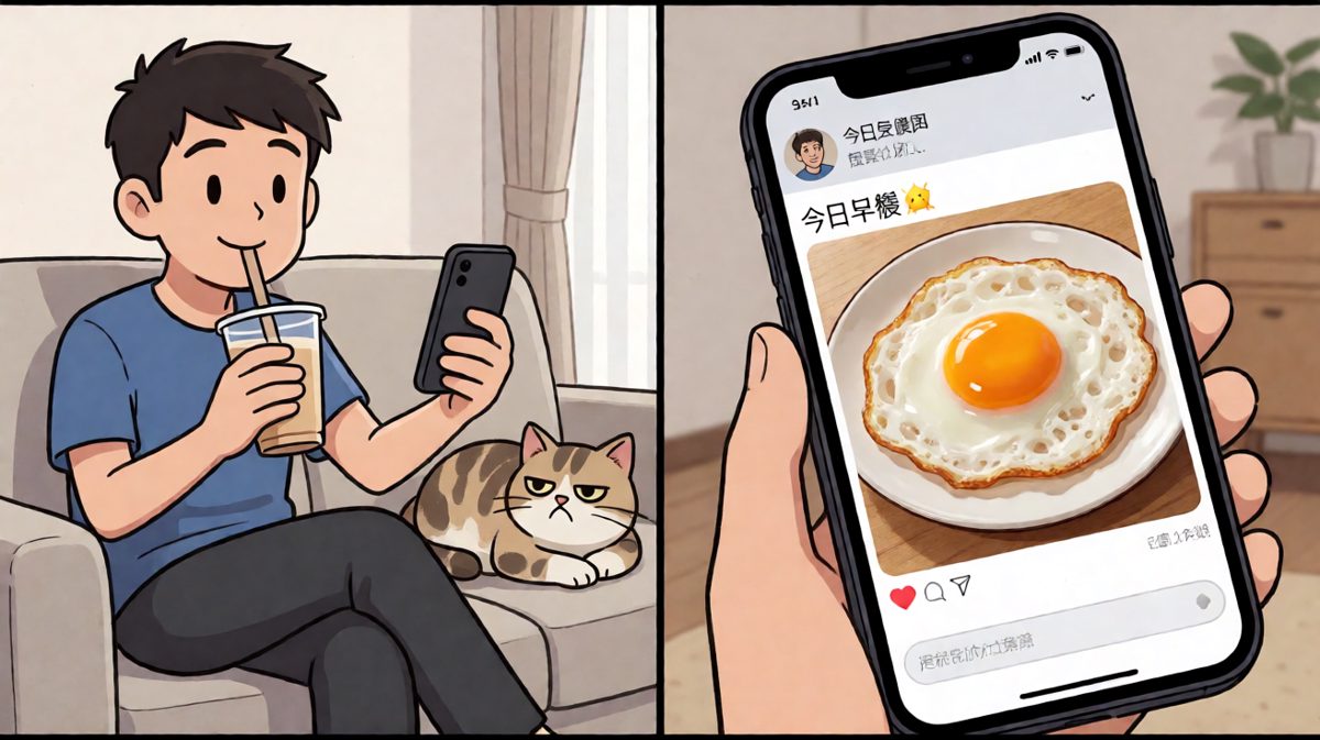 一顿操作猛如虎，全靠滤镜拯救，朋友圈发出后自我感觉良好。