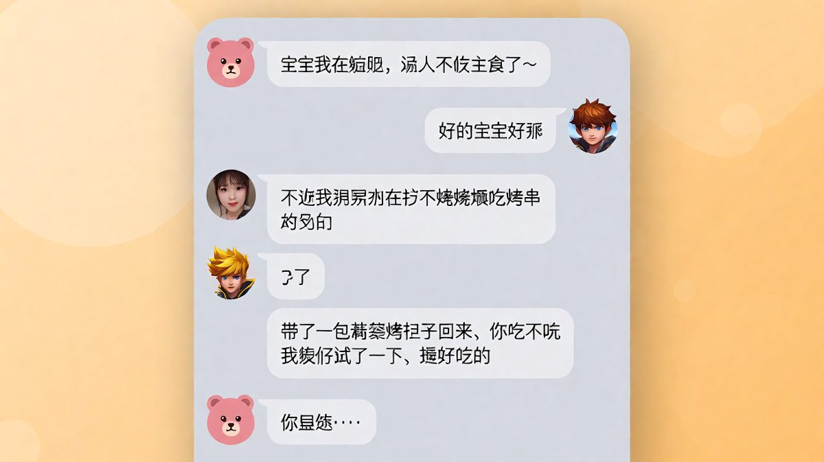 女生减肥，男友边陪聊边烤串——试探底线翻车现场