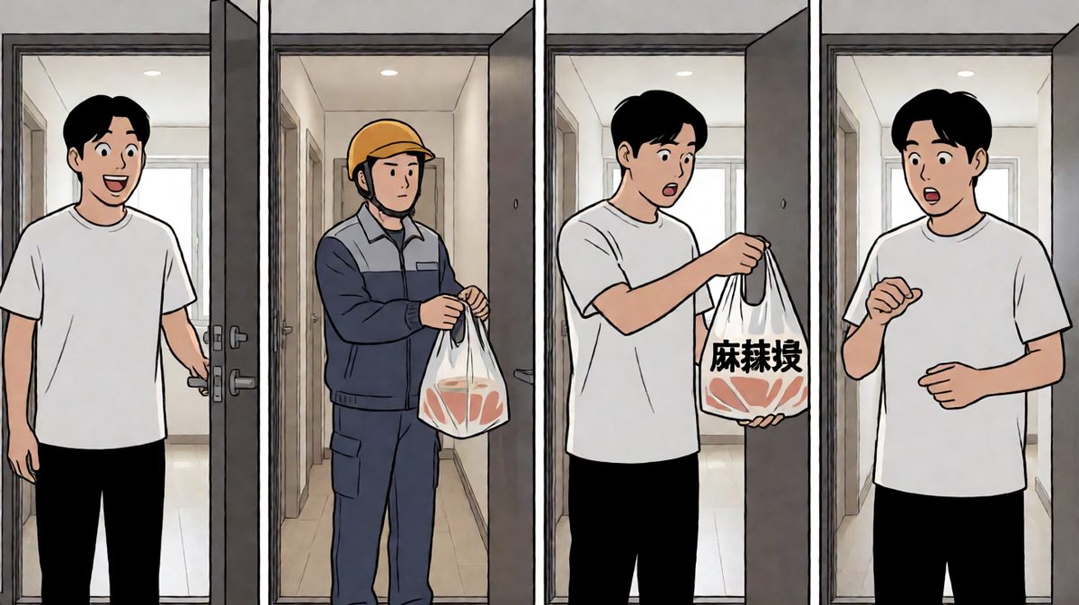 送来的居然不是炸鸡！