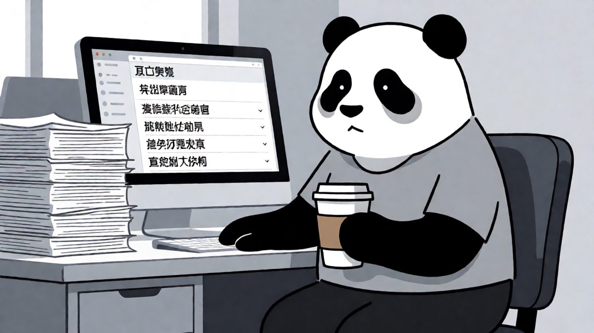 周一早上的打工人，灵魂已离线。