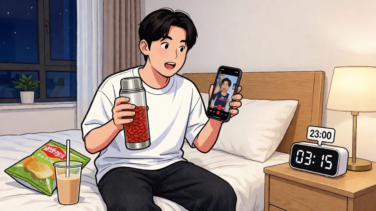 年轻人的养生：熬最晚的夜，泡最猛的枸杞。