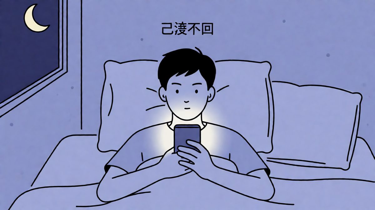 深夜网抑云：一条朋友圈引发的内耗。