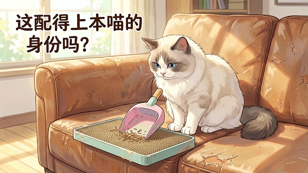 廉价的玩具，配不上本喵高贵的爪