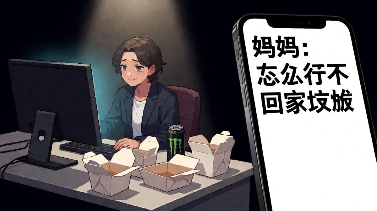 加班到最后的不是梦想家，是没有点外卖配送费的穷鬼。