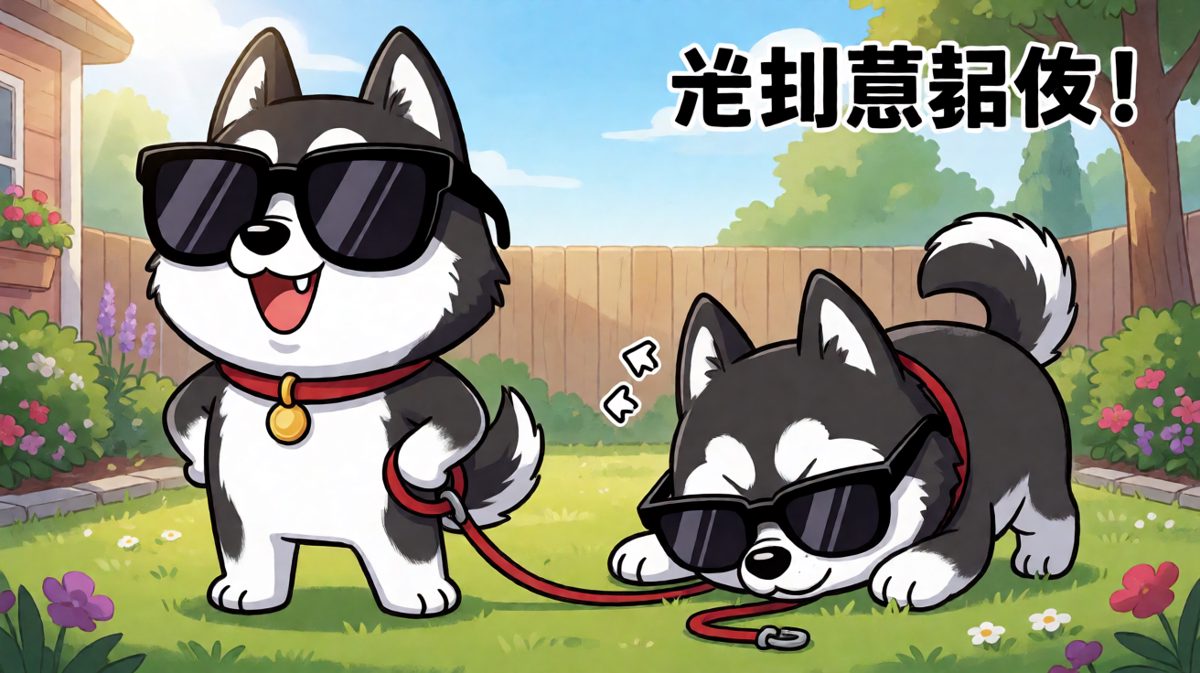 狗：帅不过三秒，这是我的宿命吗……