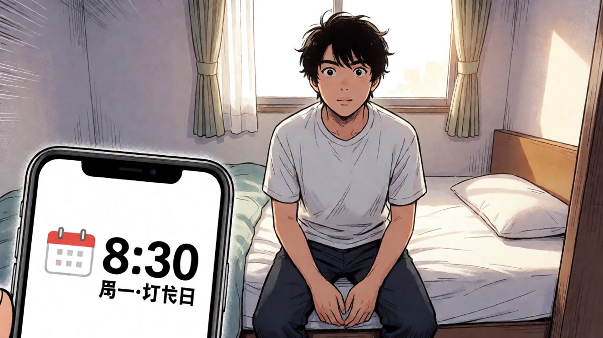 等等……今天不是周一吗？！
