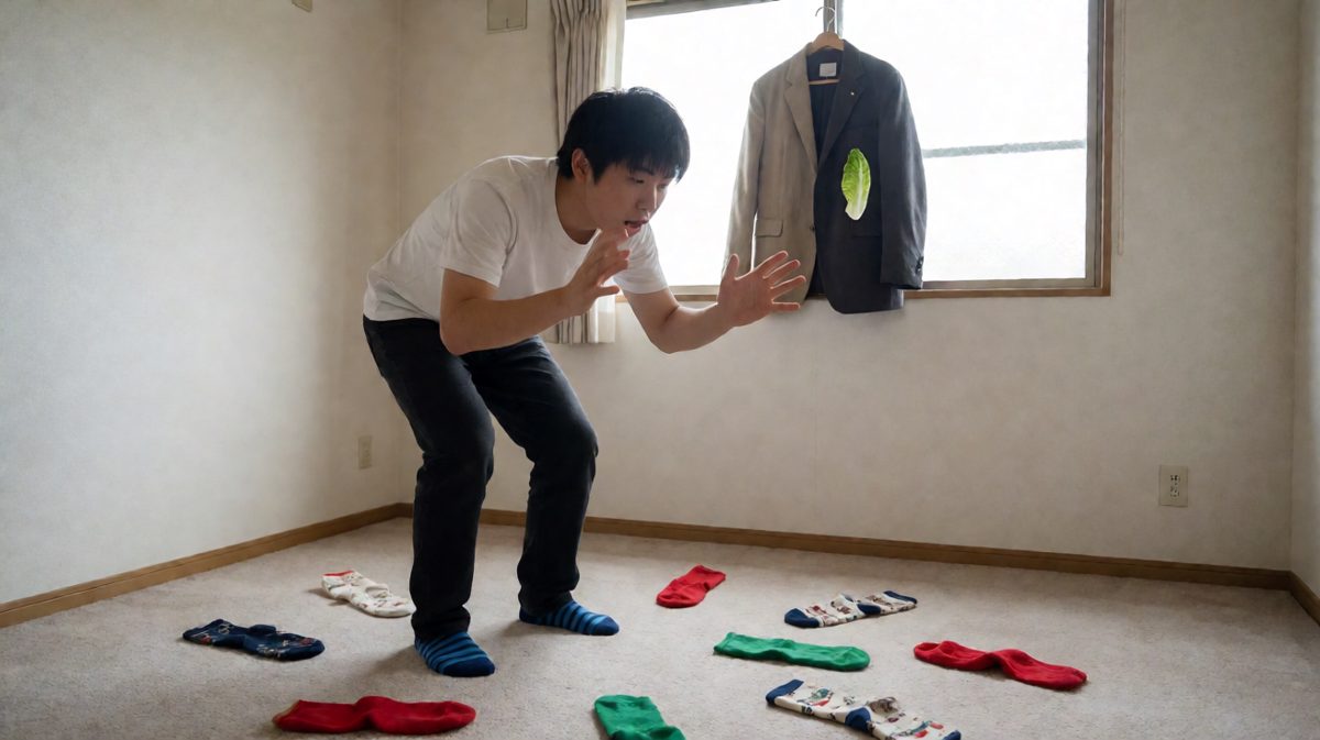 另一只袜子呢？？？我明明只有两只袜子！！
