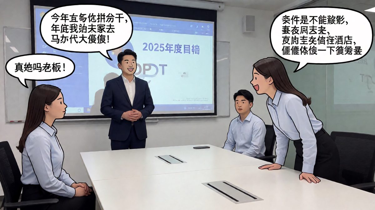 老板画的大饼，最后变成了无薪加班。