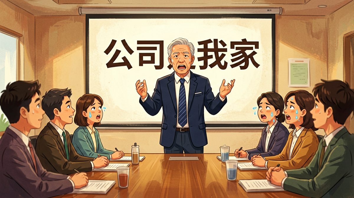 老板：公司就是你们的家！ 员工（激动站起）：那我能把家里的沙发换了吗？ 老板：…… 员工：还有，房租能不能从工资里扣？ 老板：你出去！