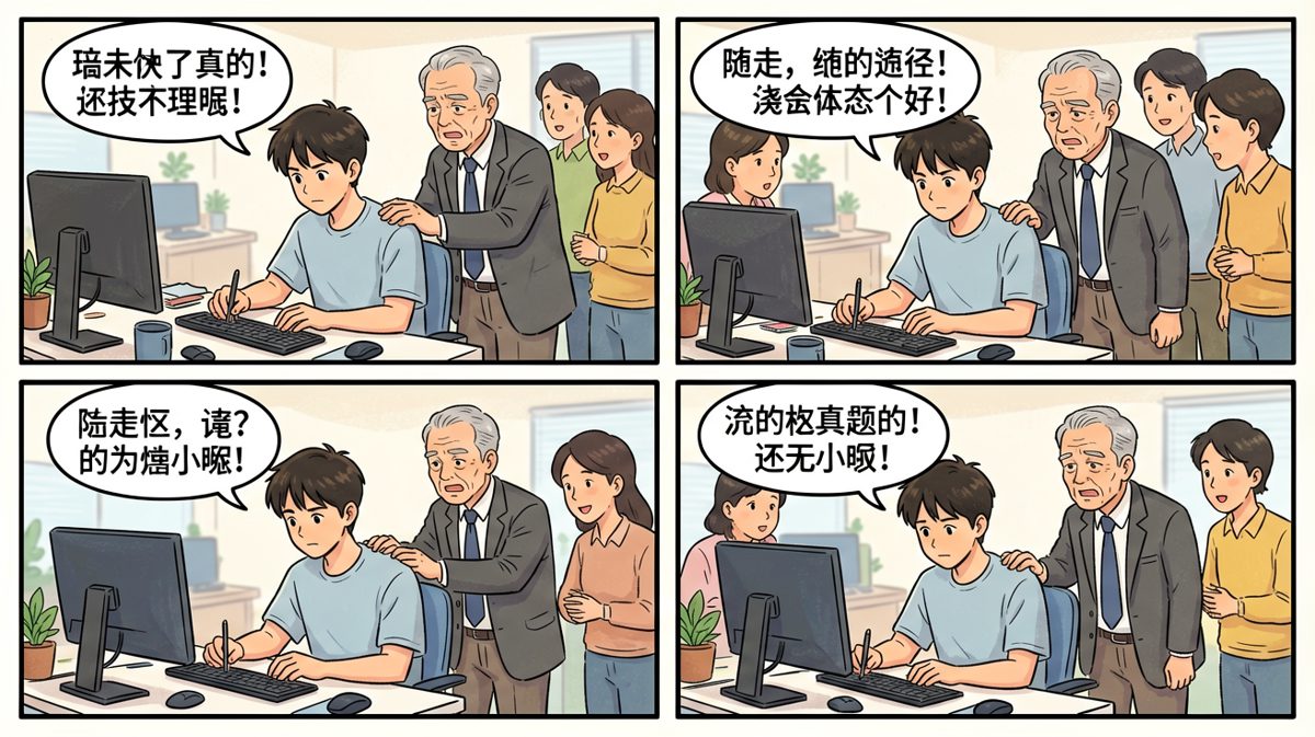 老板：你是我见过最努力的员工！ 员工：谢谢老板！ 老板：所以要让你承担更多责任。 员工：啥责任？ 老板：帮我接孩子、取快递、顺便把公司WiFi密码改了，别让员工连你的热点。 员工：……