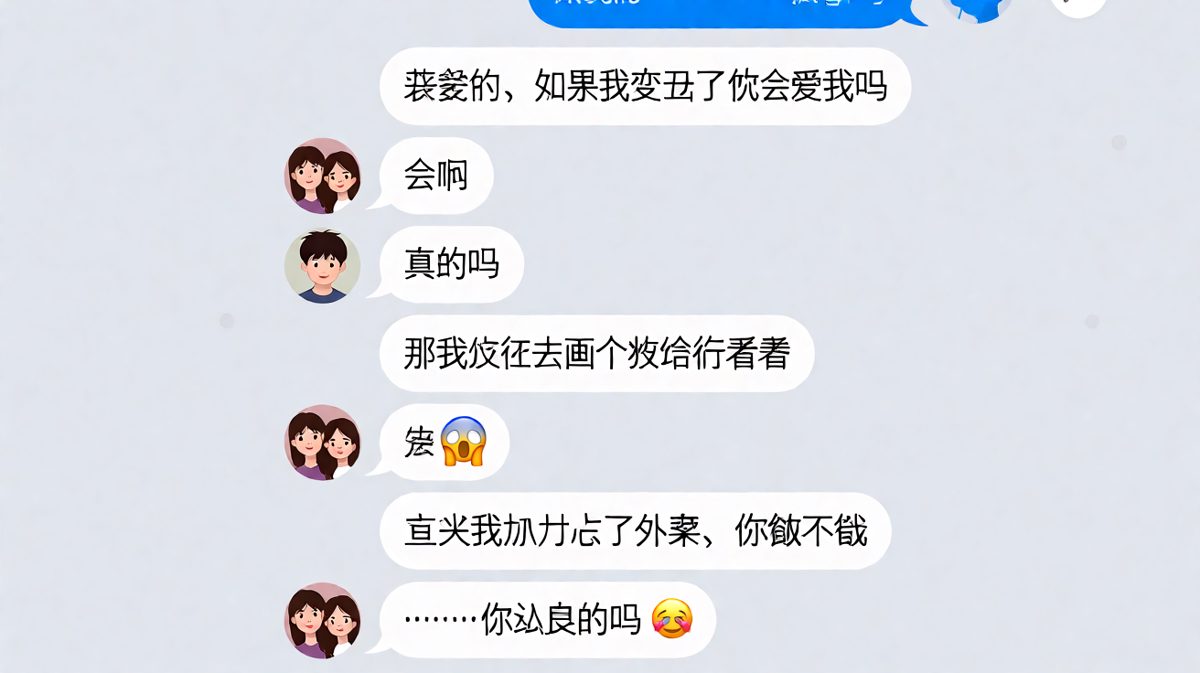 送命题变送饿题，直男的逻辑你永远猜不到