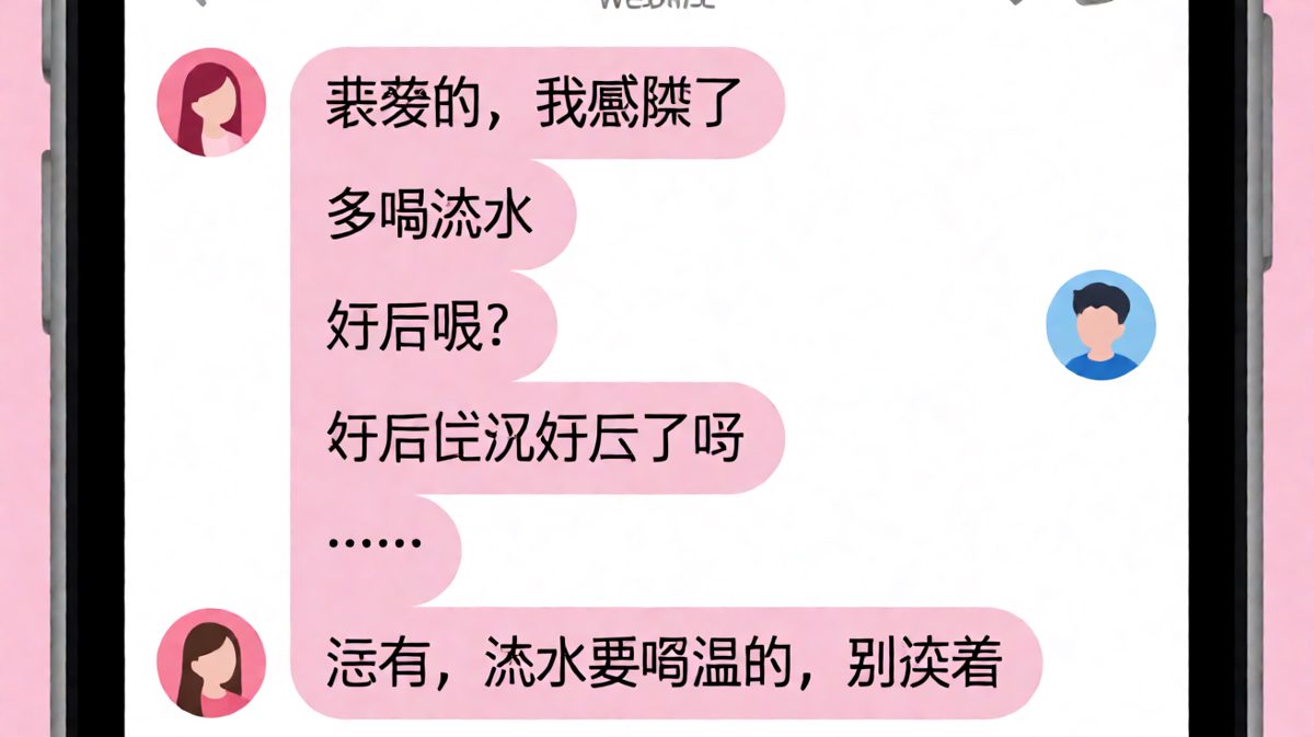 "多喝热水"的终极敷衍——直男的关心全在细节里
