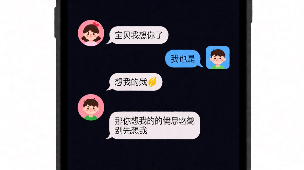 女生说想他了，男生秒回，结果反转来了