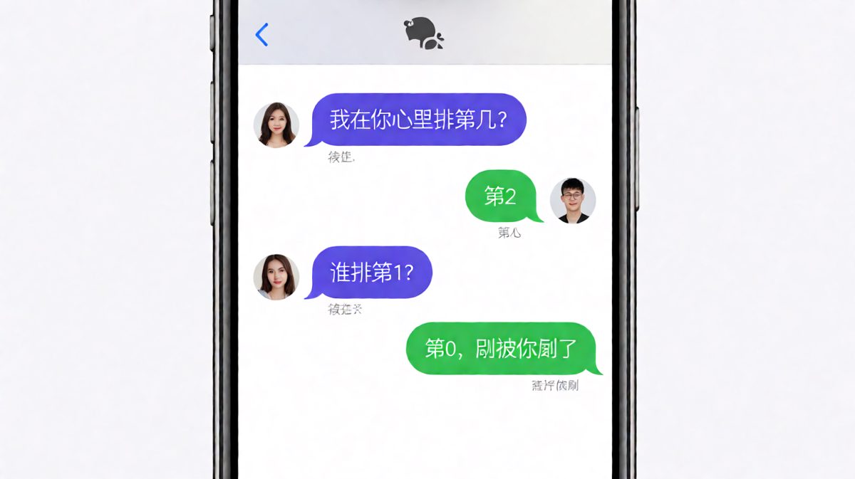 男生自曝排名翻车现场
