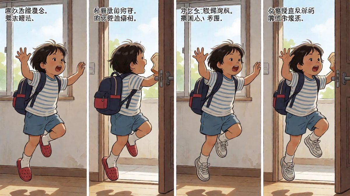 迟到的早晨，从混乱开始