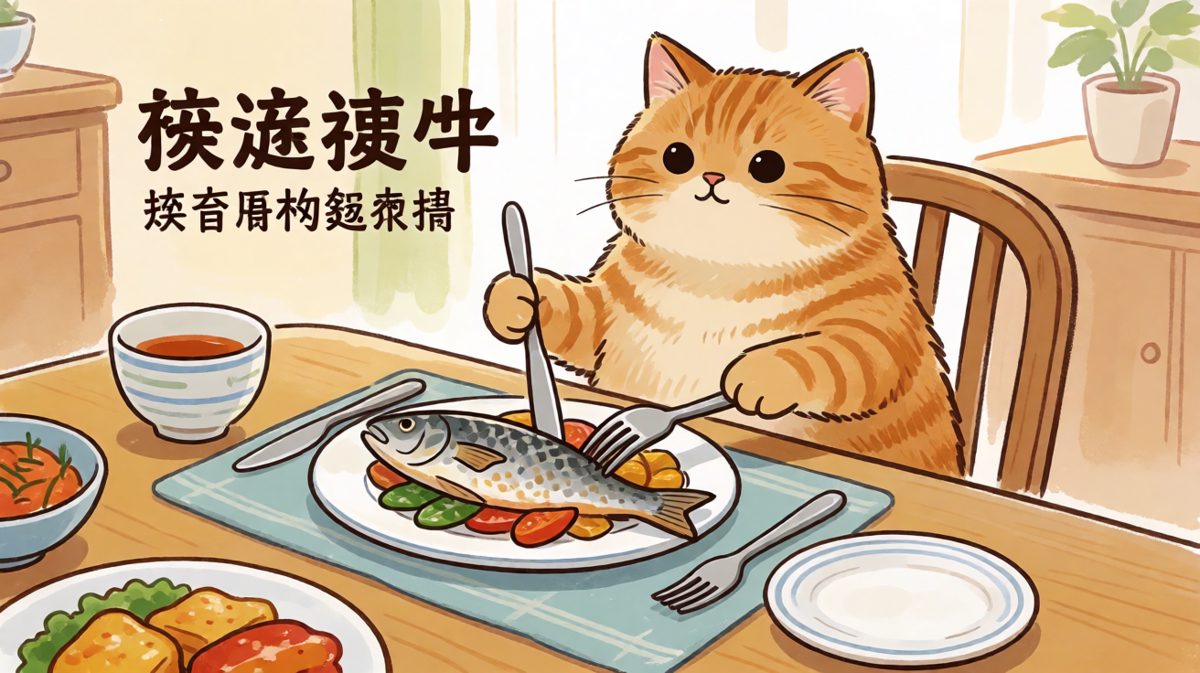 我切，我切切切……鱼呢？