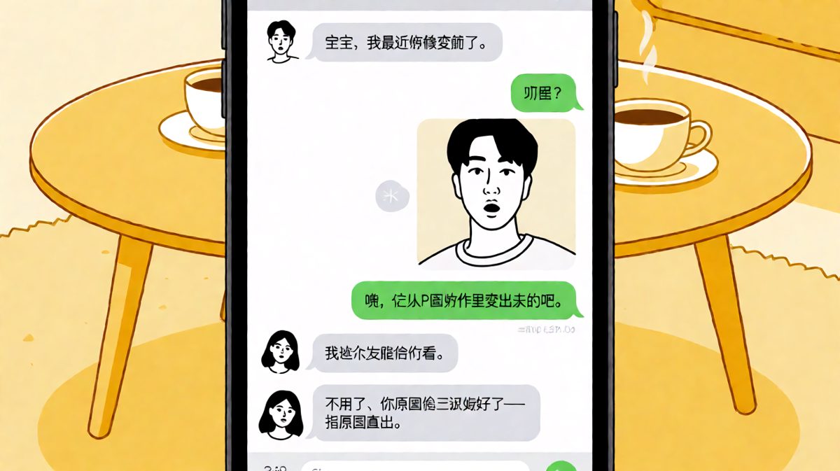 男生求夸奖却被女生反向拿捏，笑到拍桌子