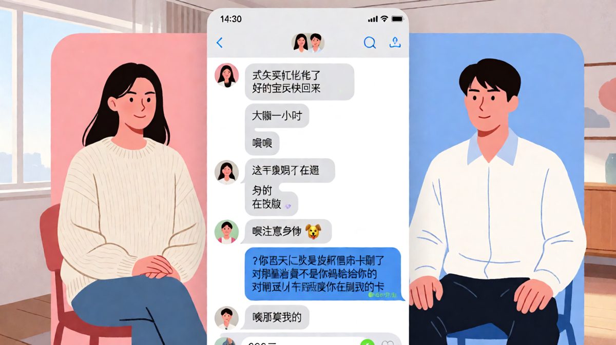 从关心到查账，一小时的聊天走向离谱
