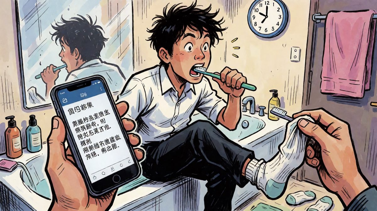 看了一眼时间，整个人都不好了