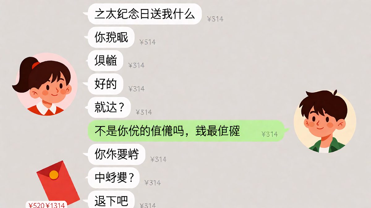 纪念日礼物：'随便'的代价