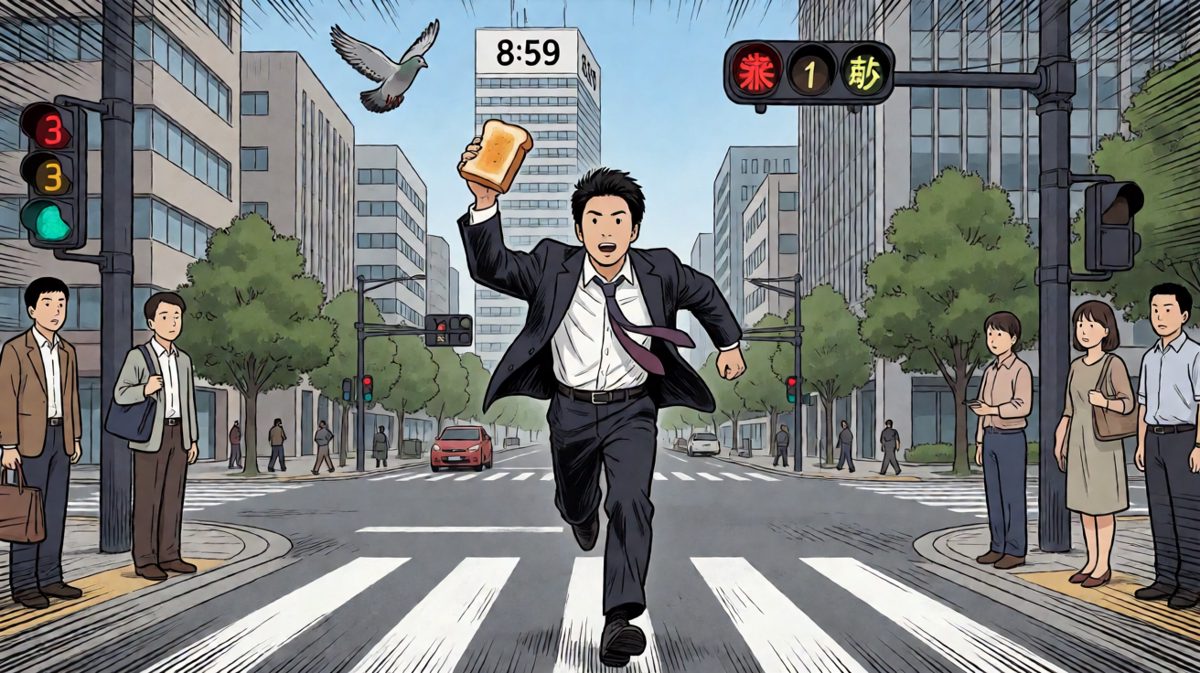 距打卡还有1分钟，但我已输掉了整个人生