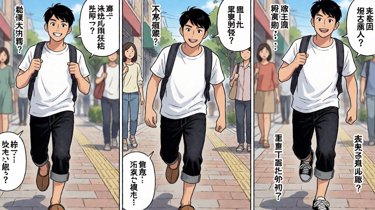 出门后才发现……不对劲