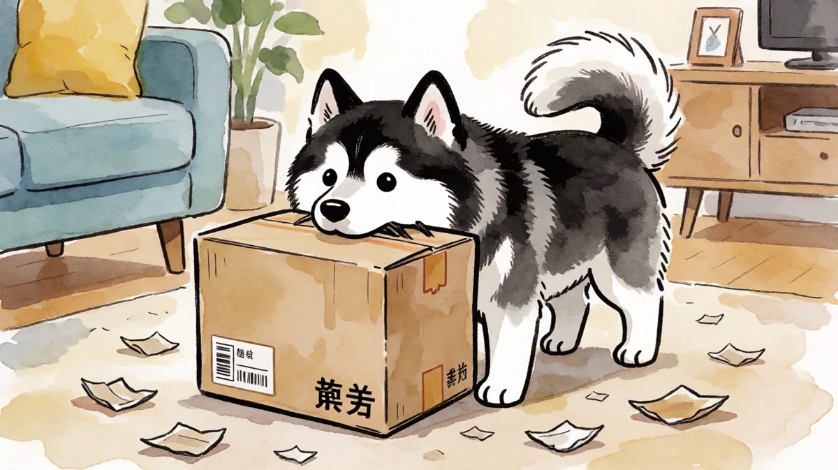 狗：只要我头进去，我就还是个宝宝