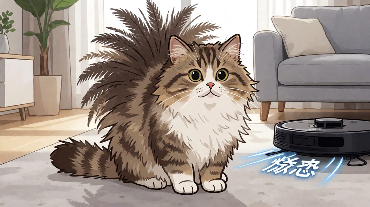 猫：这玩意儿成精了！！