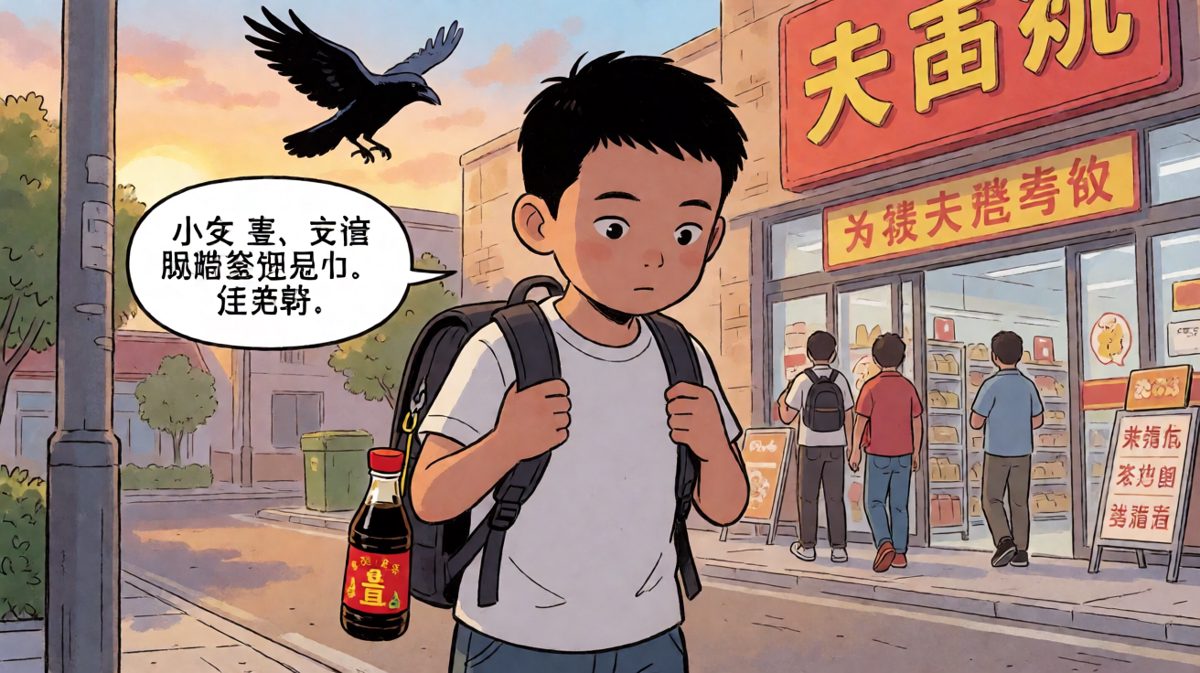 虽然啥也没买到，但至少没饿着……吧？