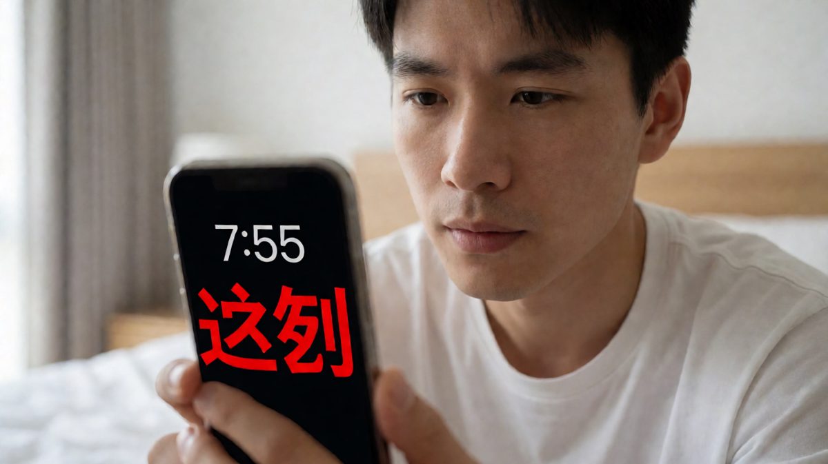 突然发现时间，整个人崩溃了