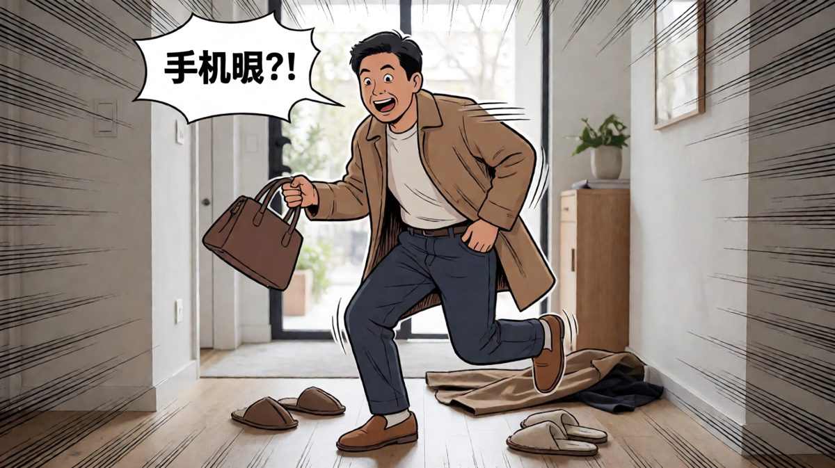 出门前永远找不到最重要的东西