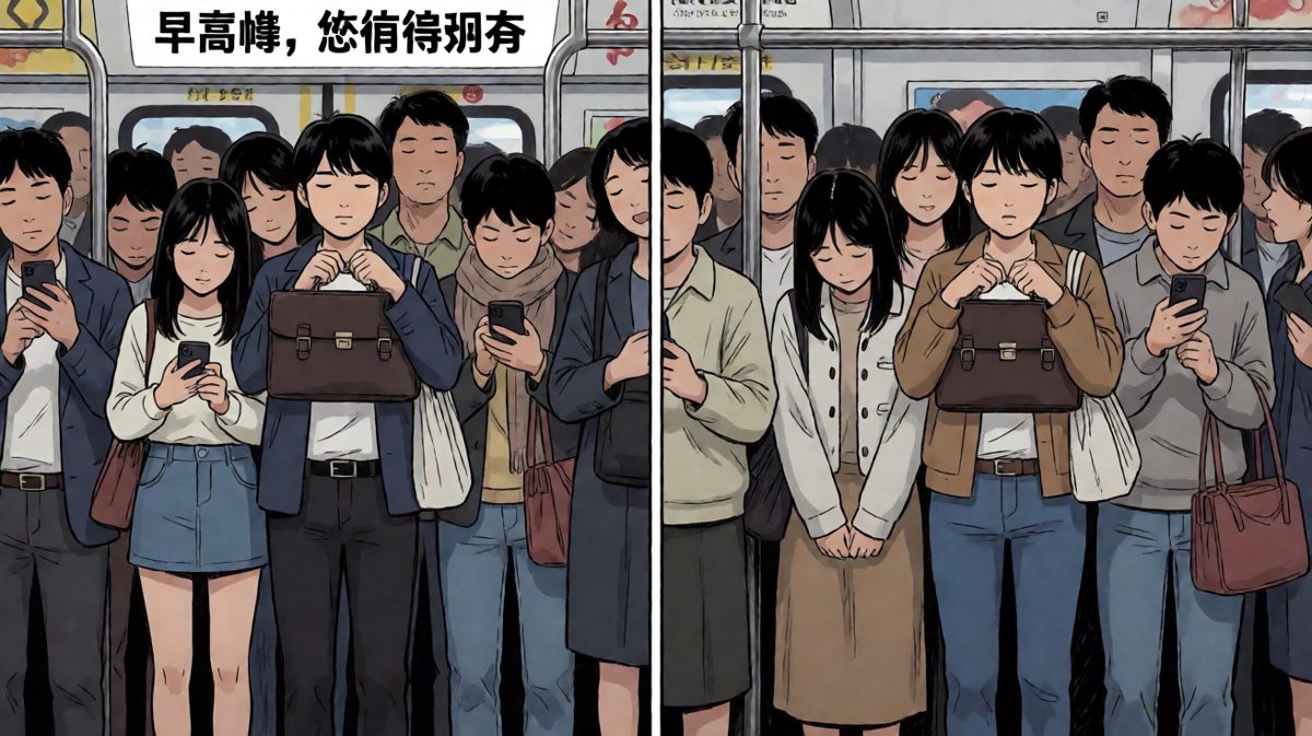 挤地铁不是运动，是生存挑战。