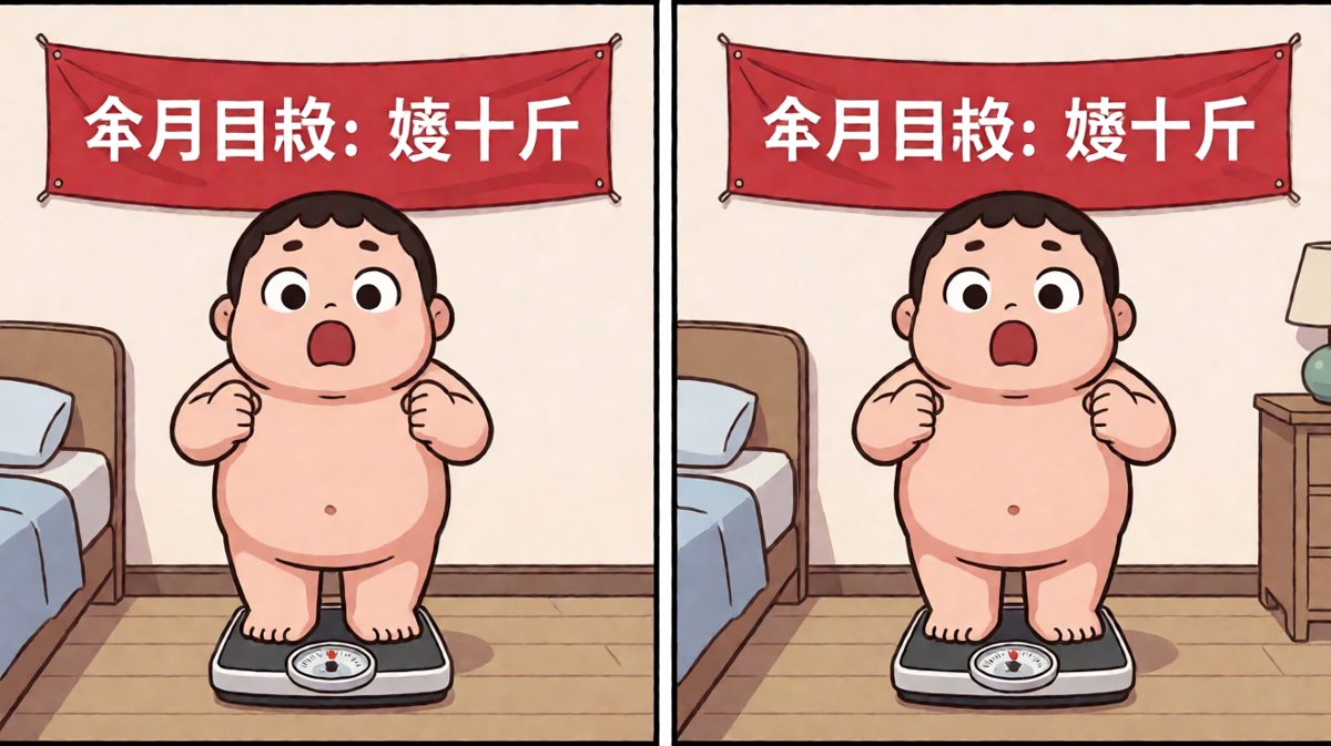 被体重秤暴击，愤怒觉醒！