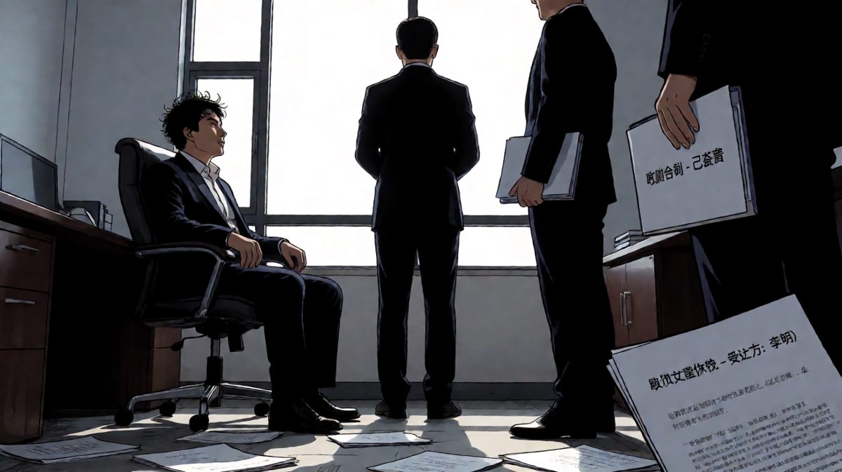 员工淡淡开口：「王总，您说的那家公司……刚才被我买了。现在我是您老板。」