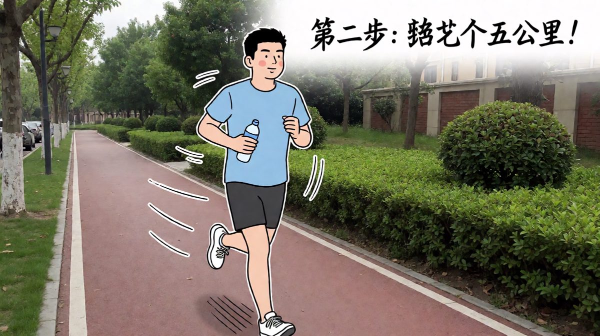 主人公跑到一半已经累到怀疑人生