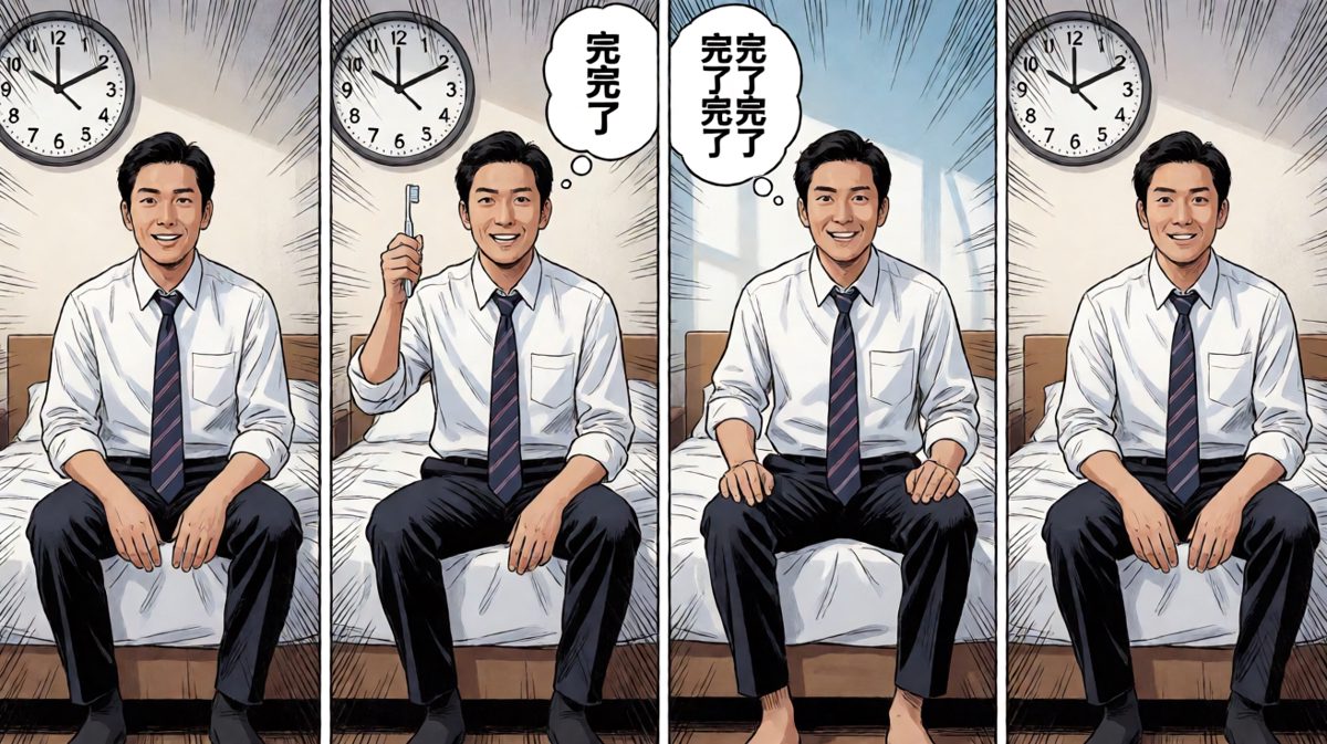 猛然惊醒发现已经迟到两个半小时